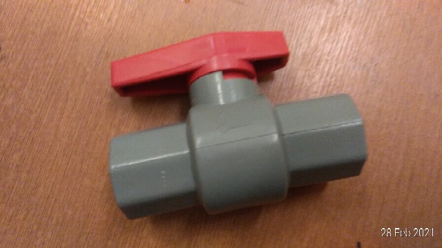 Stop Kran Pvc / Ballvalve Pvc Lotus