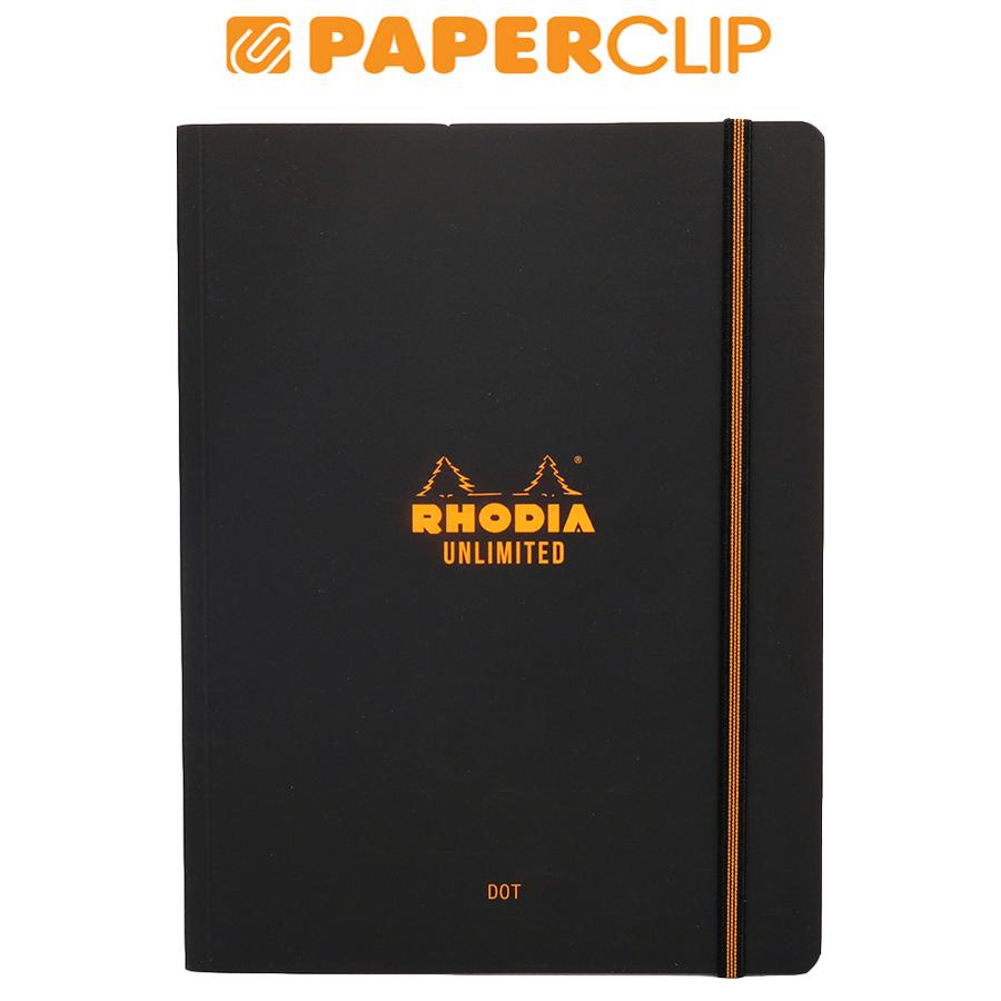 

NOTEBOOK RHODIA UNLIMETED A5+ BLACK DOT GRID A118969C