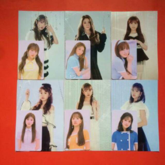 [SHARING GOODS] IZ*ONE - HEART*IZ POP-UP STORE Photo+Photocard Set