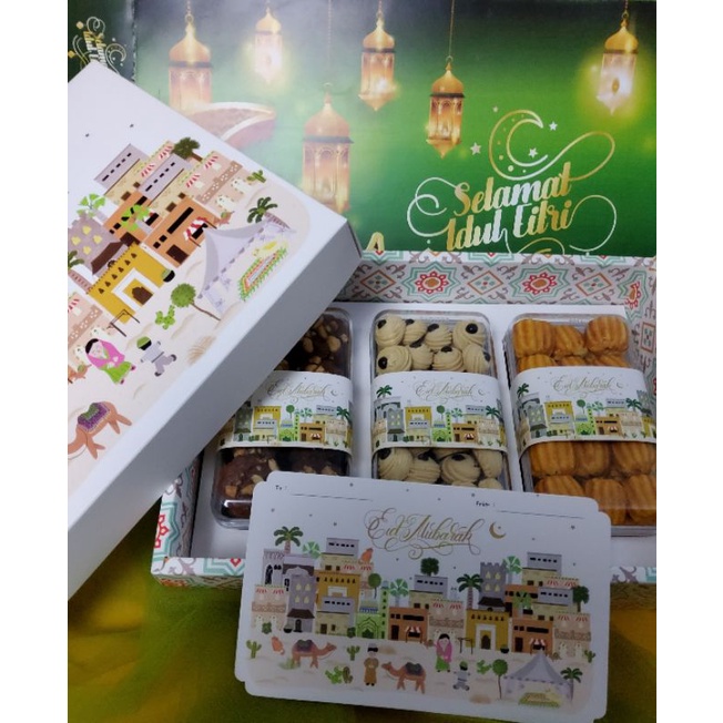

parcel kue kering lebaran/Kue paket / jenis kue edisi lebaran Hampers / Biskuit Toples