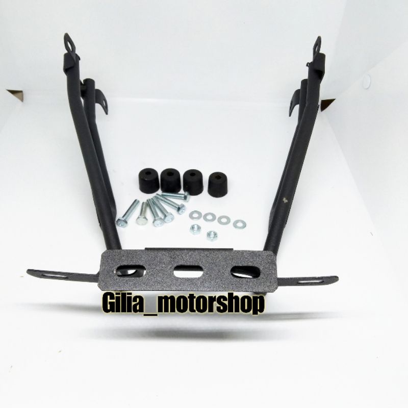 Breket plat nomor Nmax Old &amp; New 2020 Dudukan Plat Besi Tebal Nomor Depan Nmax