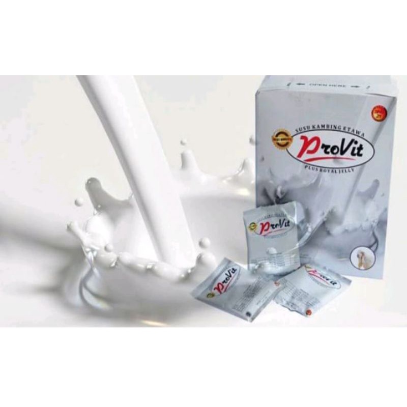 

susu provit kambing etawa 1 boks isi 50 pcs