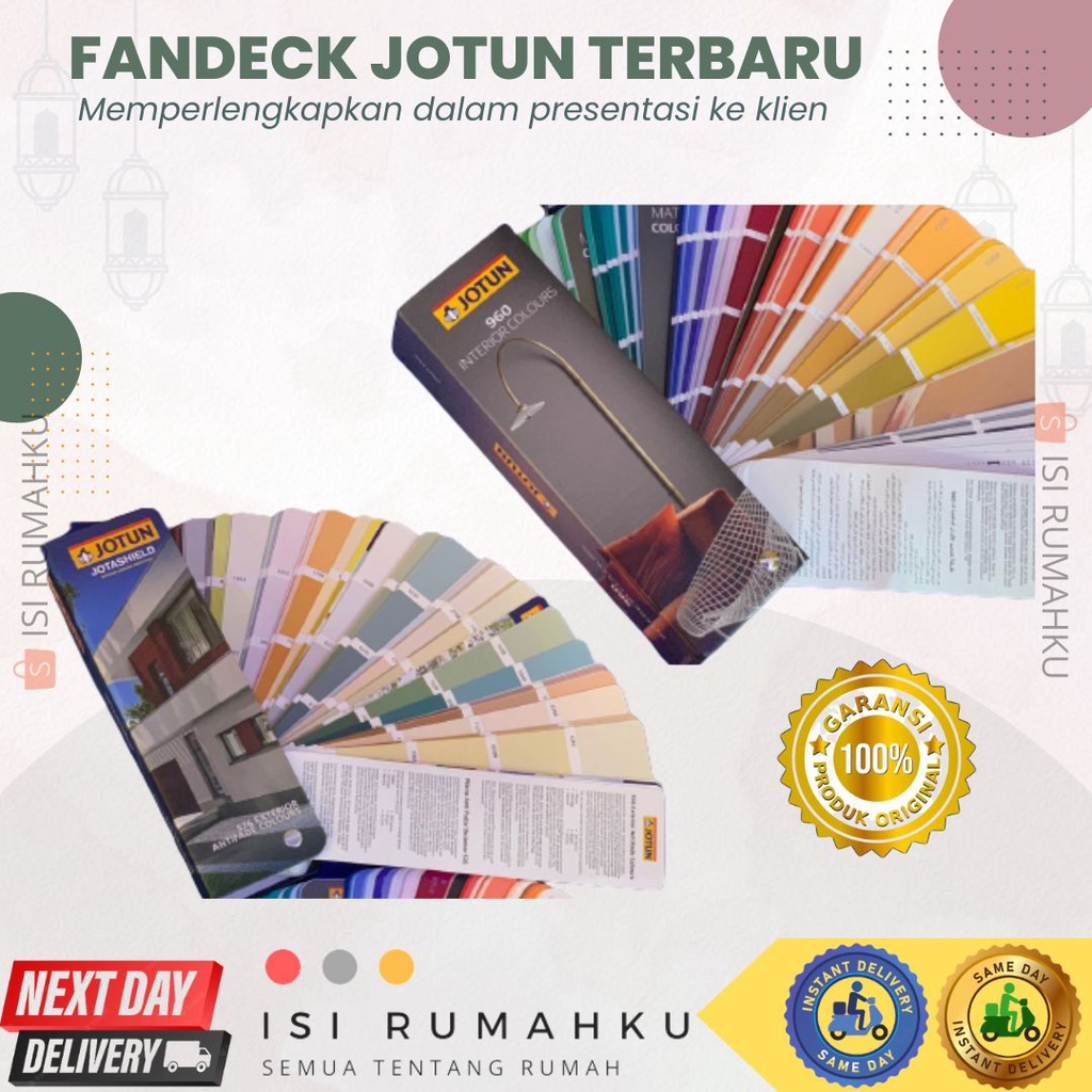 Jual Katalog Cat Dinding Fandex Jotun Color Chart Jotun Palet Jotun Fandeck Kartu Warna 4677