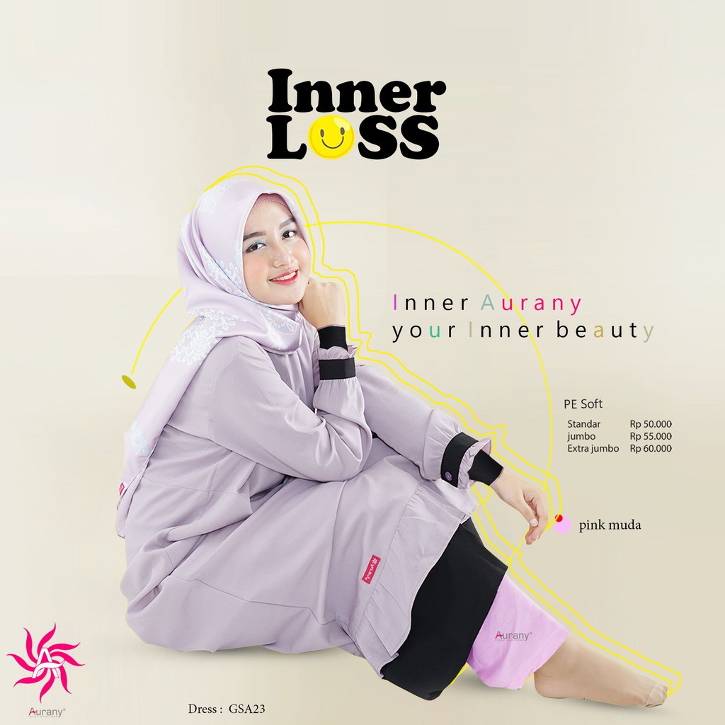 Celana Dalaman Gamis Aurany Model LOSS