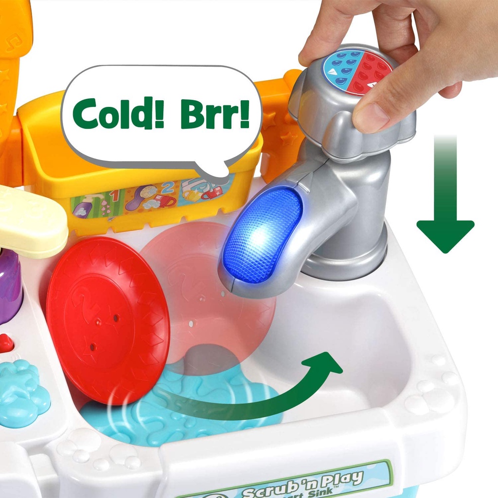 Leapfrog Scrub and Play Smart Sink Mainan Anak Musical