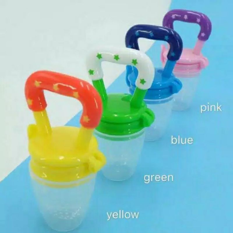 {SAP•HOME} Empeng Buah kerincingan mainan / Pacifier Fruit Sayur Bayi Gigit Makan Teether-7