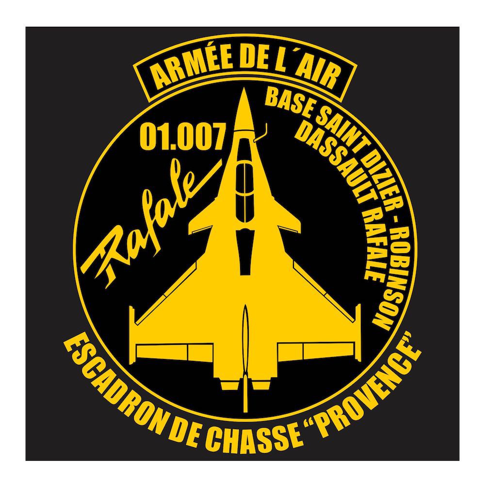 French Air Force Dassault Rafale series 1 Cutting Sticker