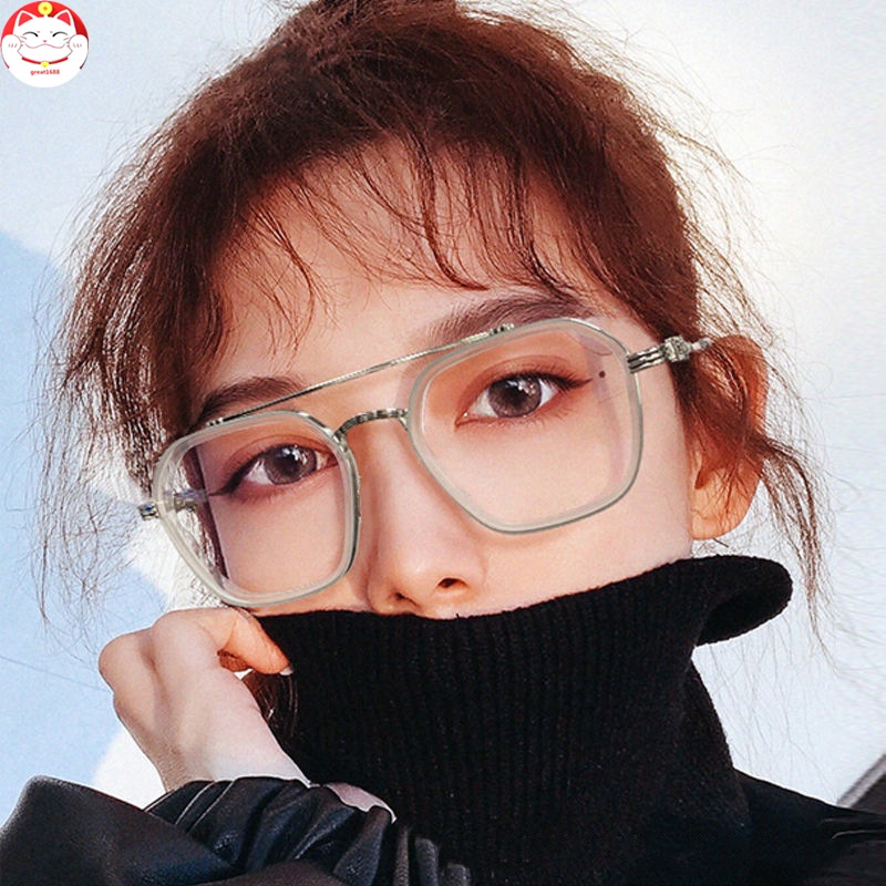 Kacamata Baca Anti Blue Light Kacamata Korea Wanita Kacamata Anti Radiasi Wanita Fashion Cat Eye Eyeglasses