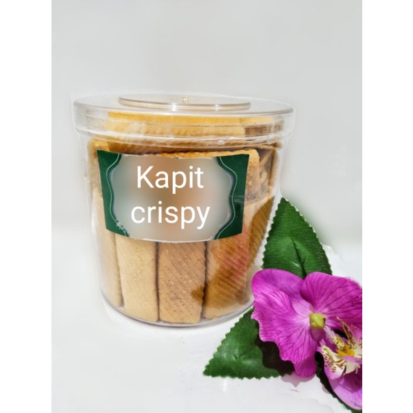 

Kue kapit panjang / semprong premium wangi / kue kering crispy