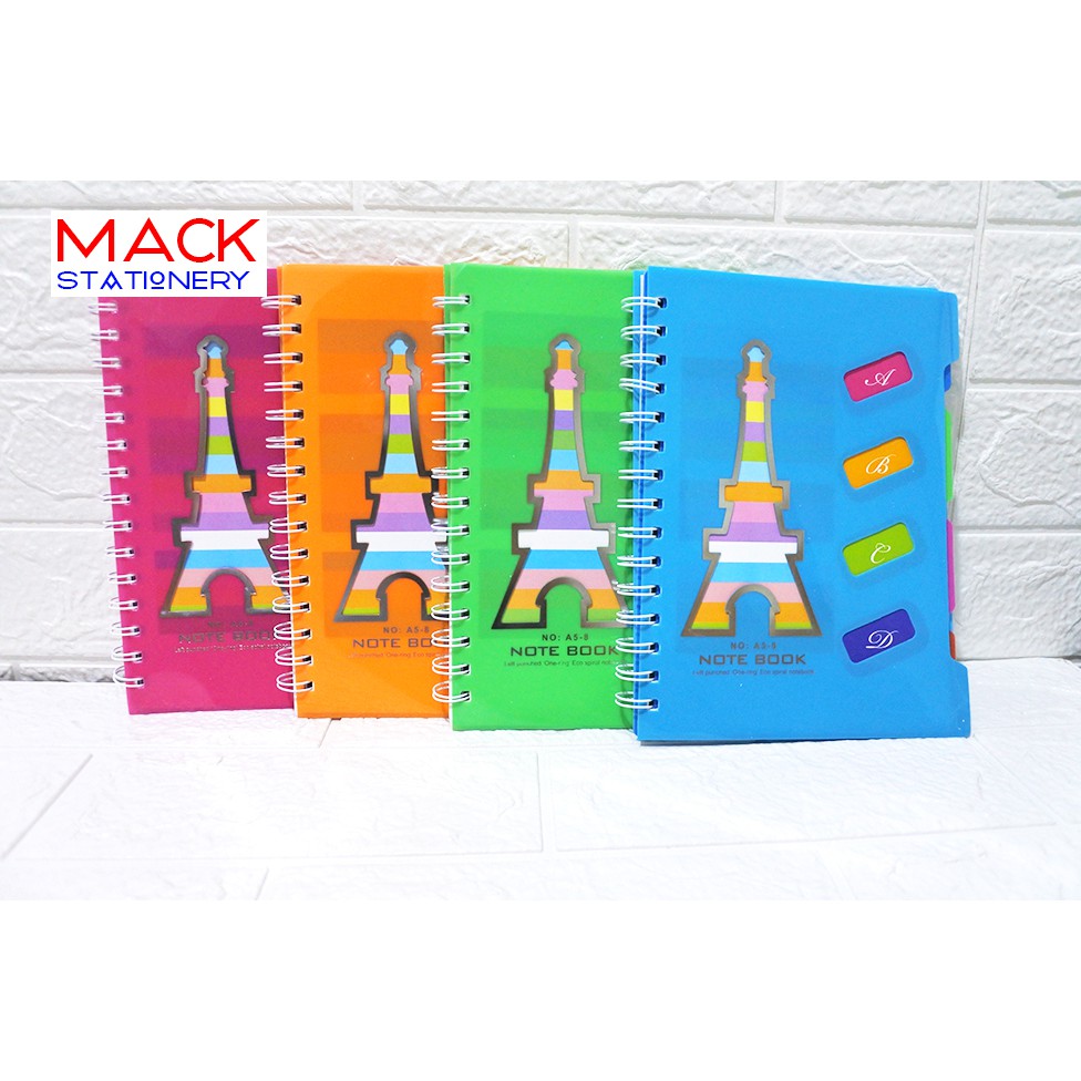 

Notebook A5 Spiral / Buku Catatan / Agenda / Diary Paris