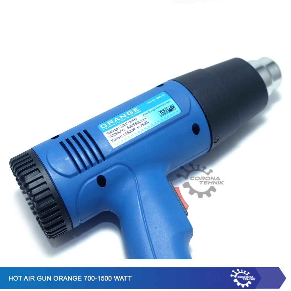 Hot Air Gun Orange 700-1500 Watt