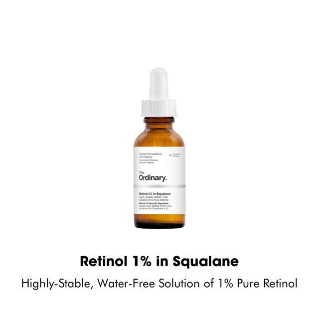 The ordinary retinol 1% in squalane