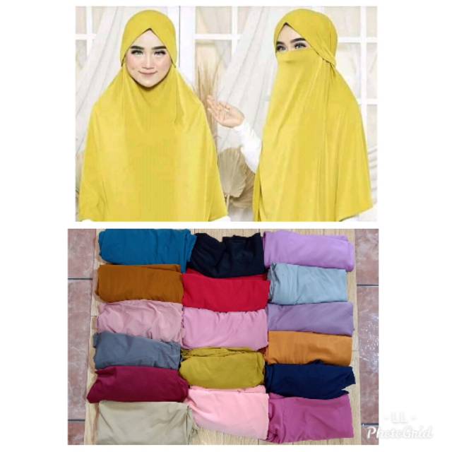Khimar cadar / khimar niqab