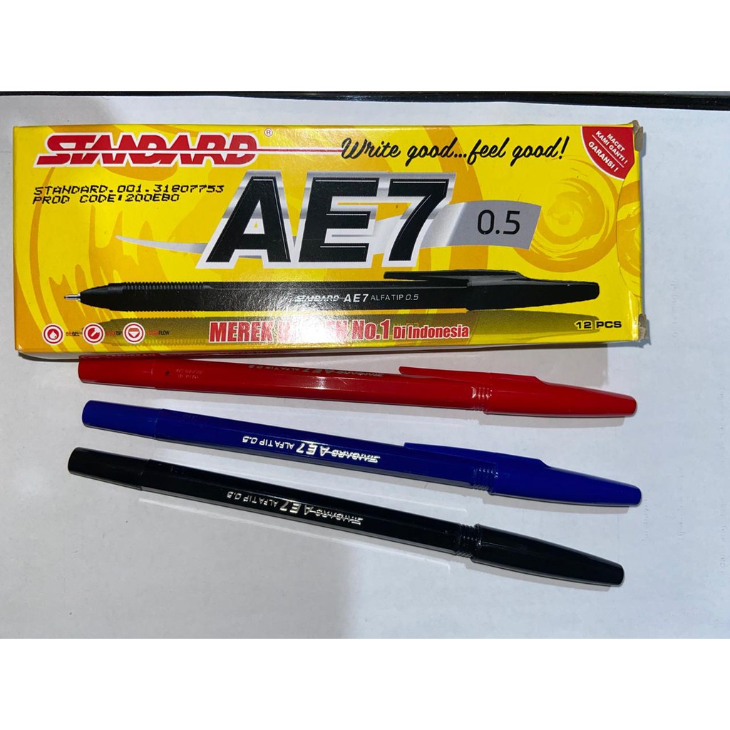 

Ballpoint Standard AE7 (12 pcs)