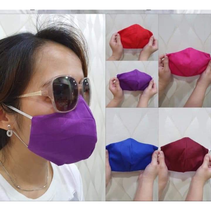 BESS - MASKER KOREA KAIN 2 LAPIS  ANTI POLUS ( DEBU BISA DICUCI &amp; DIPAKAI KEMBALI )