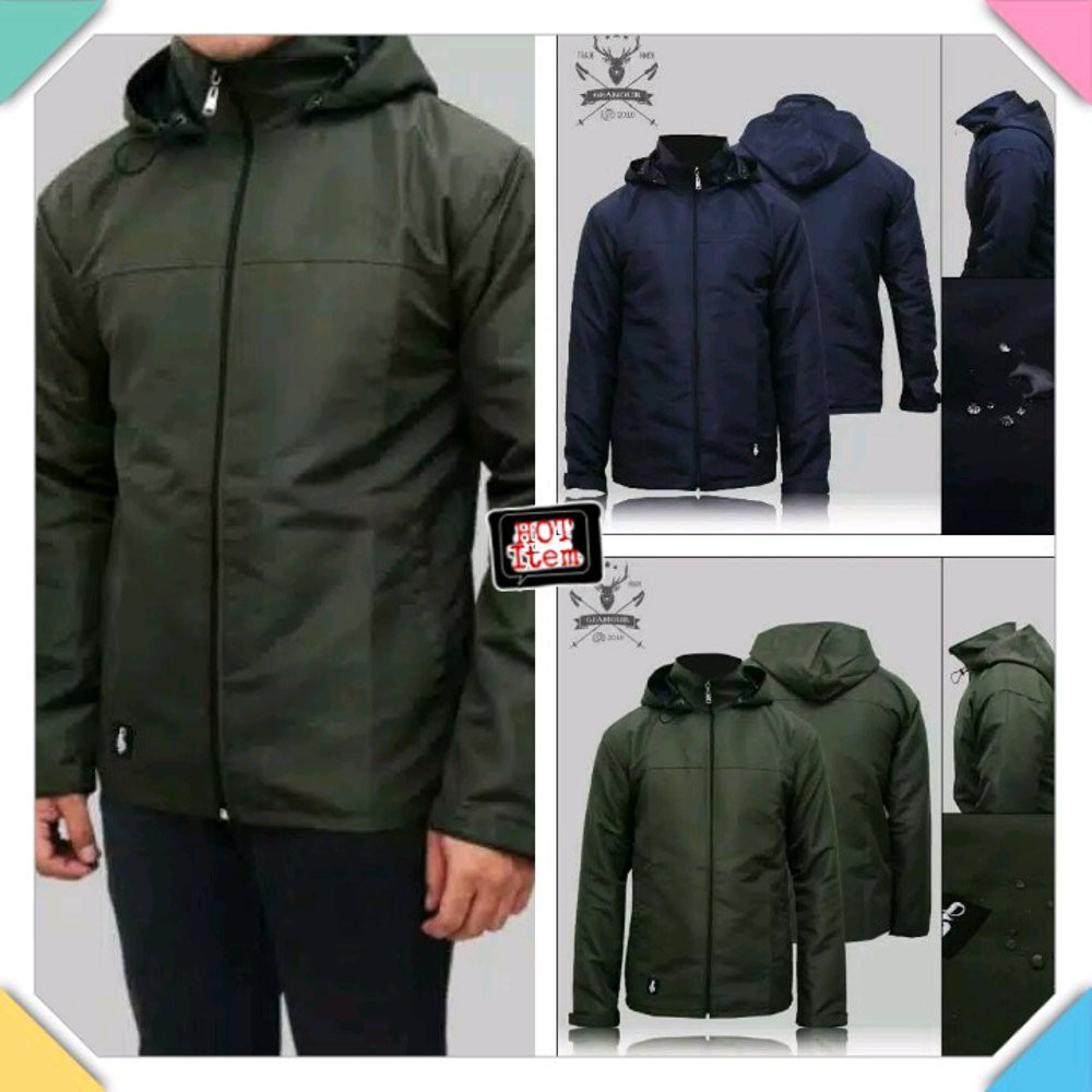 TERKEREN Jaket WP Army jaket pria anti air Jaket Kekinian
