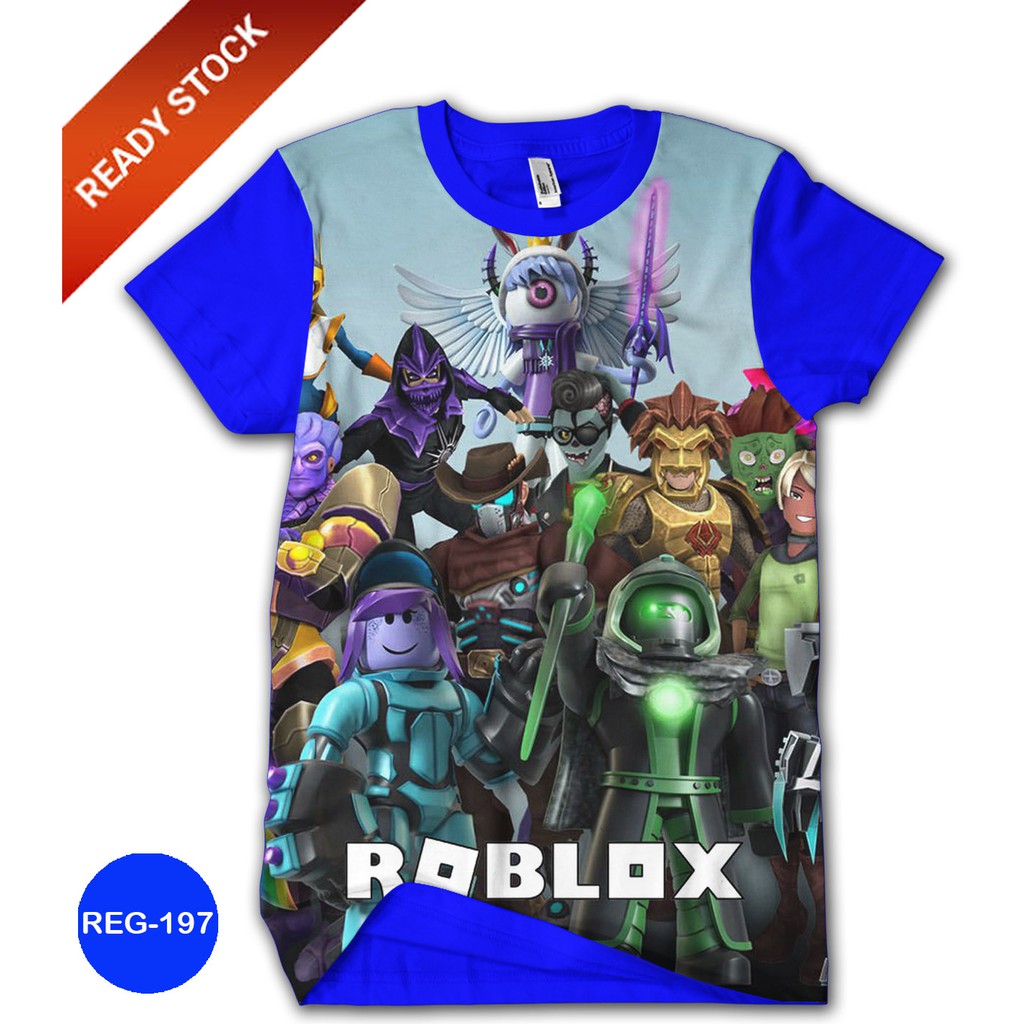 Baju Roblox Squad 3D Baju Anak Roblox Game Terlaris #REG-197