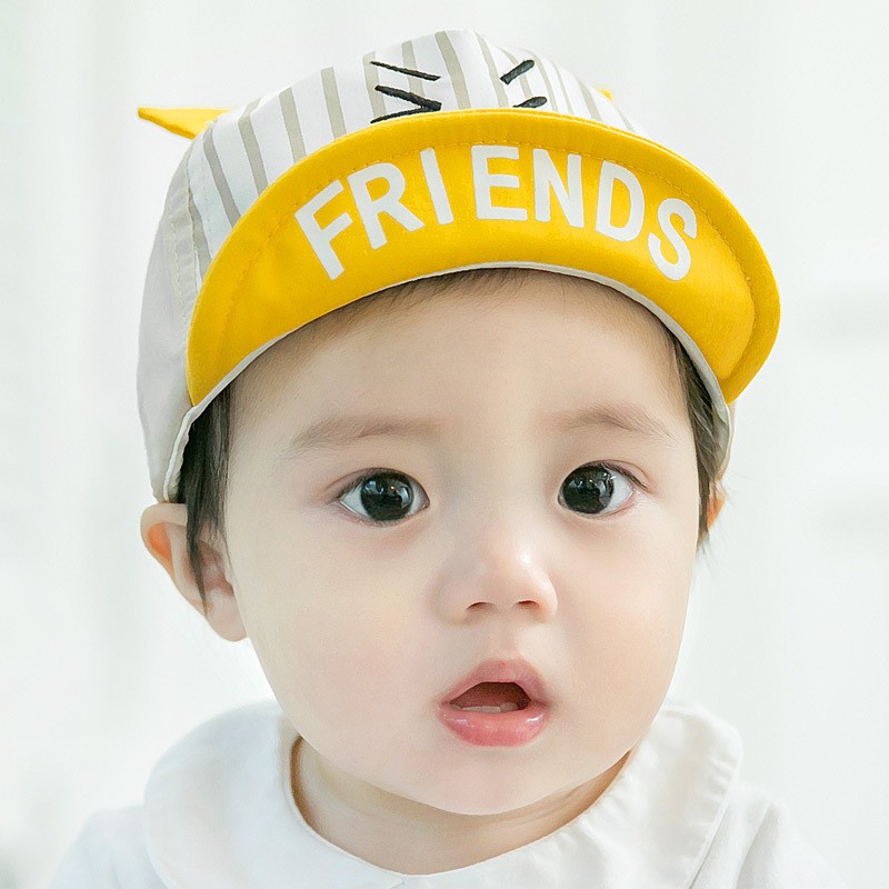 JOLIECOLLECTIONS TOPI FASHION BAYI / TOPI LUCU DENGAN TULISAN FRIENDS / TOPI IMPORT BAYI RAJUT ALADIN / TOPI ANAK TULISAN 62-4