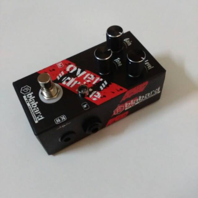 Efek gitar overdrive custom