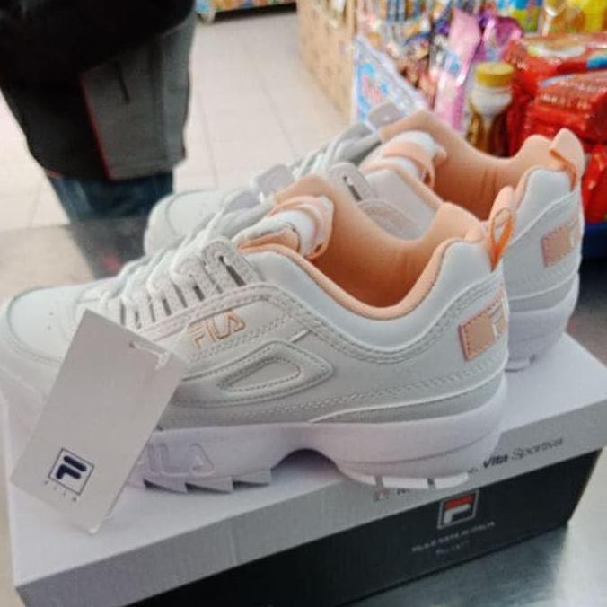 Barang Berkualitas Sepatu Fila Disruptor II Original / Sepatu Wanita / Sepatu Sneakers STOK TERBATAS