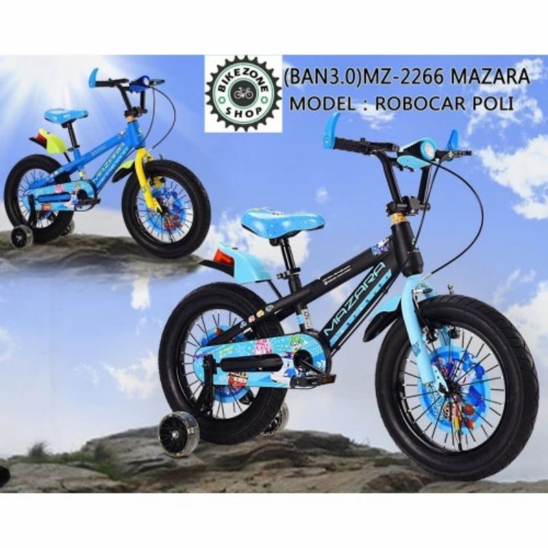 Sepeda bmx 18 16 inch Mazara Ban Besar Jumbo