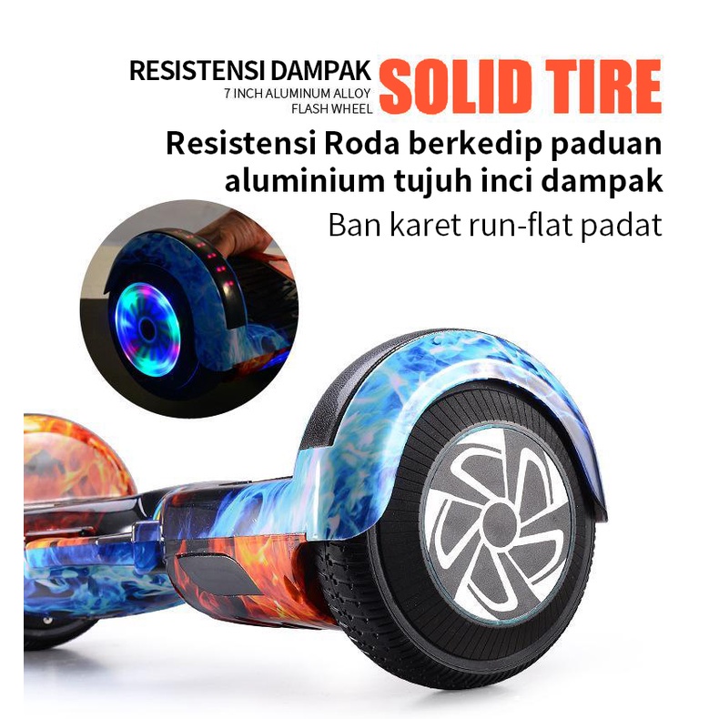 Yang baru hoverboard smart balance LED wheel 10 inch elektrik murah smart balance wheel / smart balance wheel with bluetooth speaker scooter electric