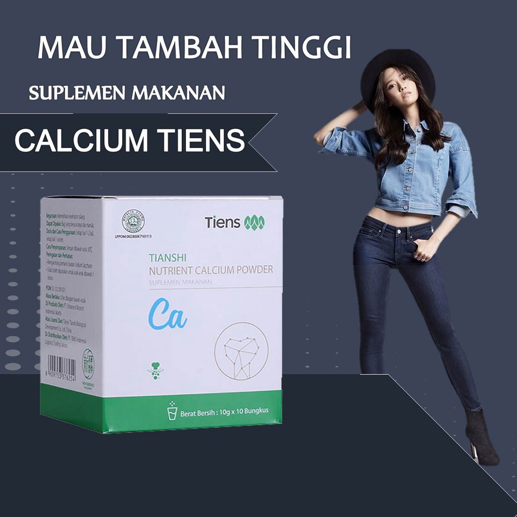 

Nutrient High Calcium Powder susu bubuk peninggi badan tiens original