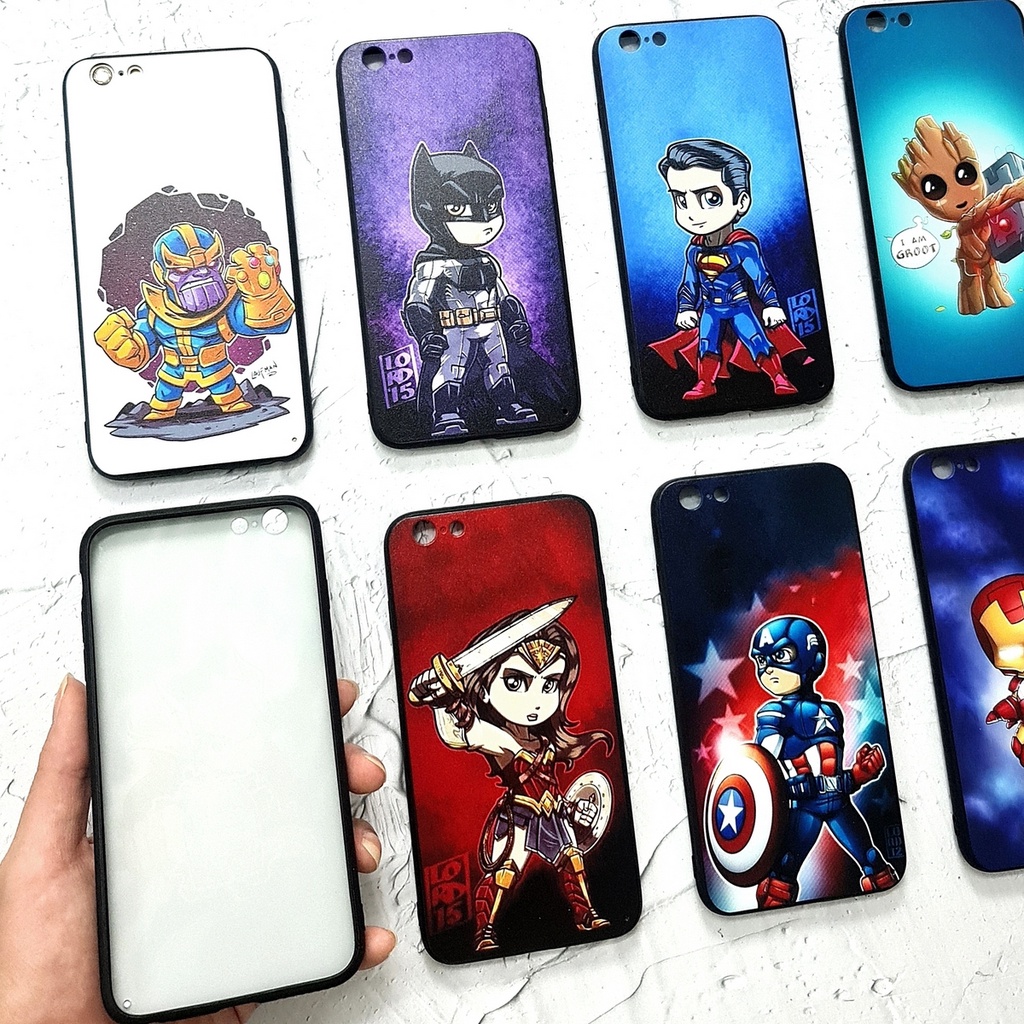 SAMSUNG J2 CORE J5 PRIME J7 PRIME J4 PLUS J6 PLUS J3 PRO J7 PRO - MINI HERO Case Marvel Cartoon