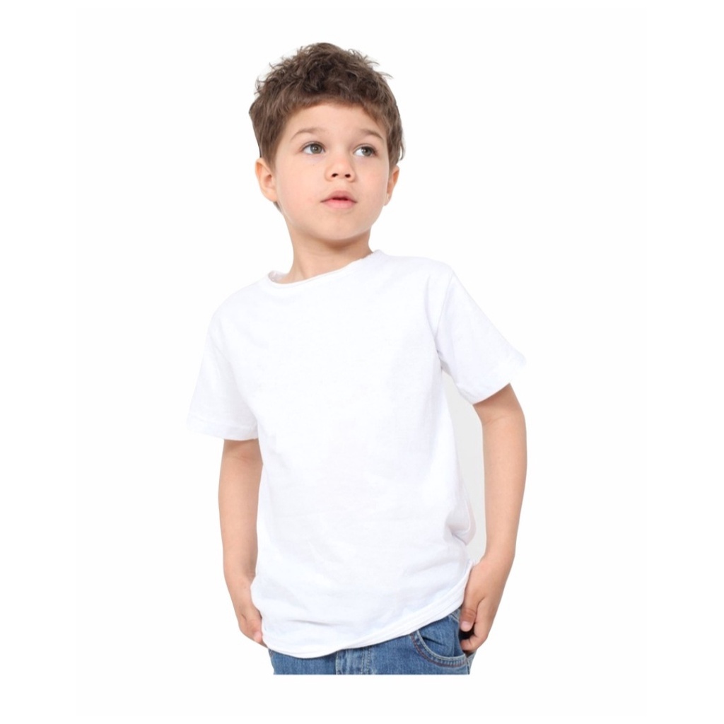 KAOS POLOS ANAK IDEAL ATAU KAOS ANAK DISTRO KEREN BISA UNISEX