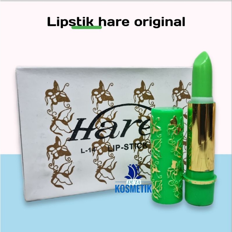 [isi 6] LIPSTIK HARE ORIGINAL 100% by: Taiwan BPOM