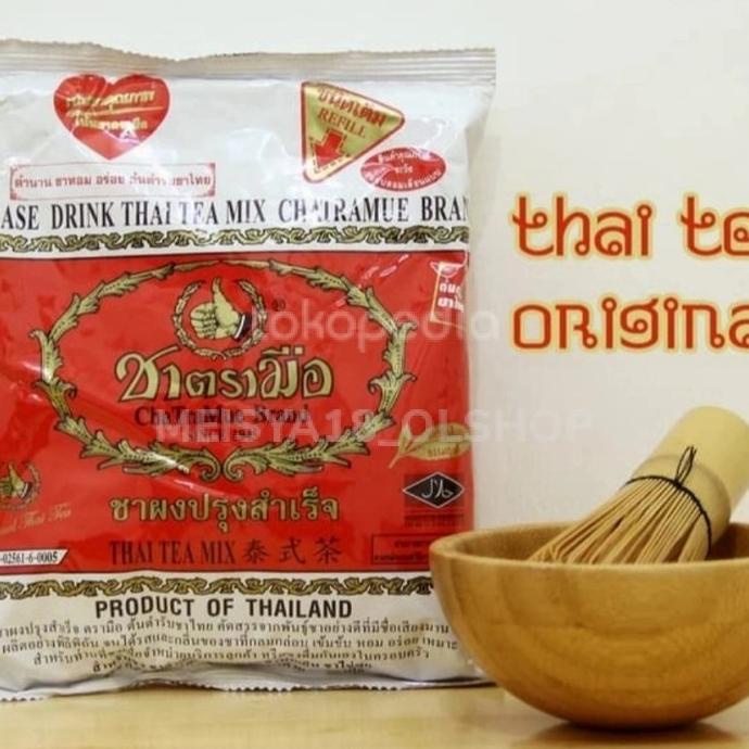 

[ COD ] Thai Tea Chatramue 400gr original - Teh Thailand TERPERCAYA Kode 658