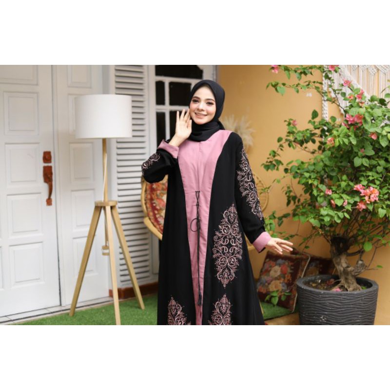 GALLERY EXCLUSIVE ABAYA HITAM GAMIS TURKEY 015