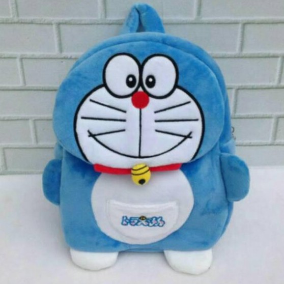 Tass ransel anak boneka doraemon impor 26cm