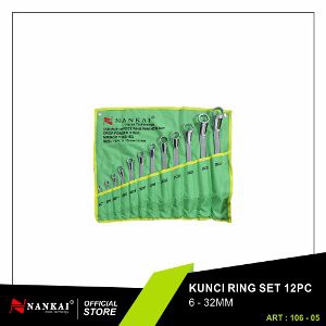 Nankai Kunci Ring Set 12 Pc  6 32mm  Terbaik