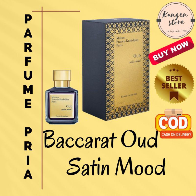 Parfum Baccarat Oud Satin Mood Extrait De Parfum 70ml  parfum cowok yang wanginya