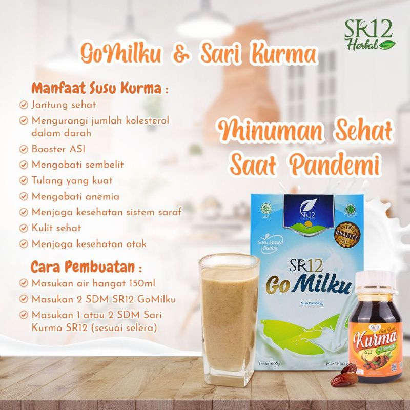 

PAKET GOMILKU ORIGINAL + SARI KURMA SR12