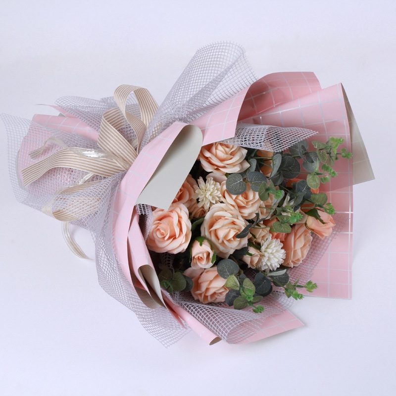 Tas bersama Kertas Buket Bunga Cellophane Florist Flower Wrapping Paper (KB6084-88)