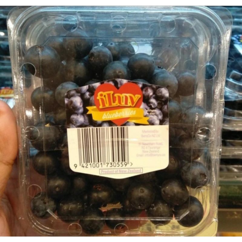 

BLUEBERRY NEW ZEALAND 125gr /BOX