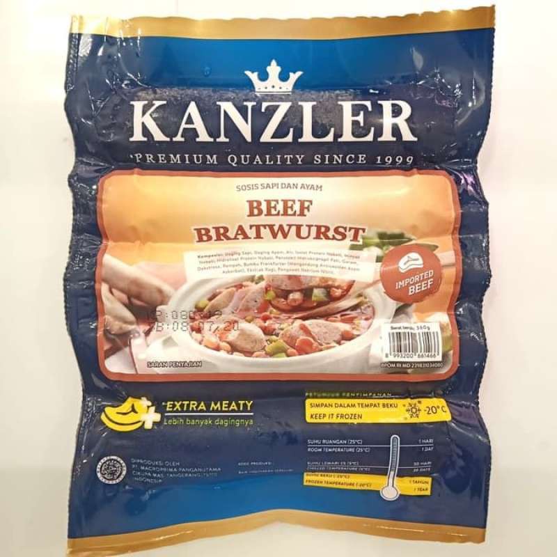 

Kanzler Beef Bratwurst