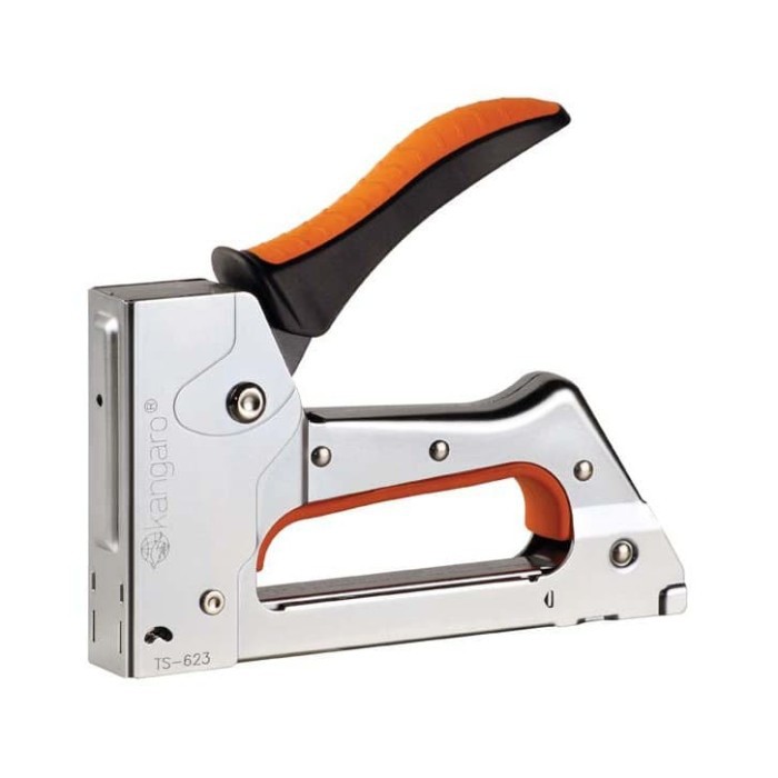 

Stapler Tembak Gun Tacker / Guntacker Kangaro TS 623 FREE ISI 1KOTAK ETONA 23/8