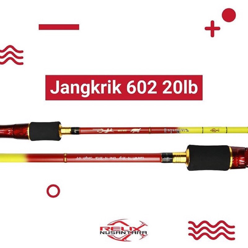 Joran Jangkrik 602 20 Lb Relix Nusantara