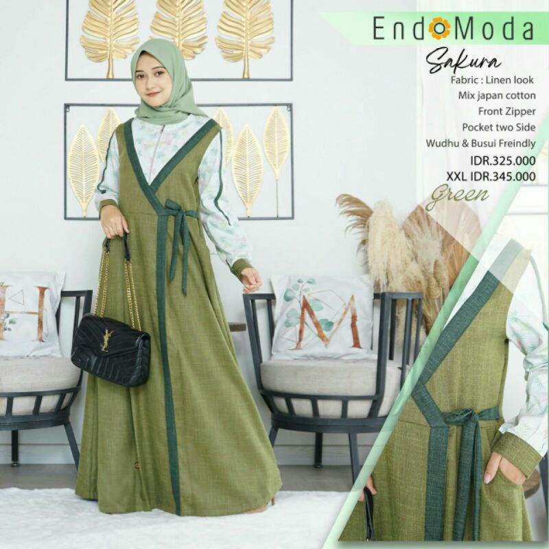 GAMIS SAKURA /GAMIS BY ENDOMODA TERBARU 2022