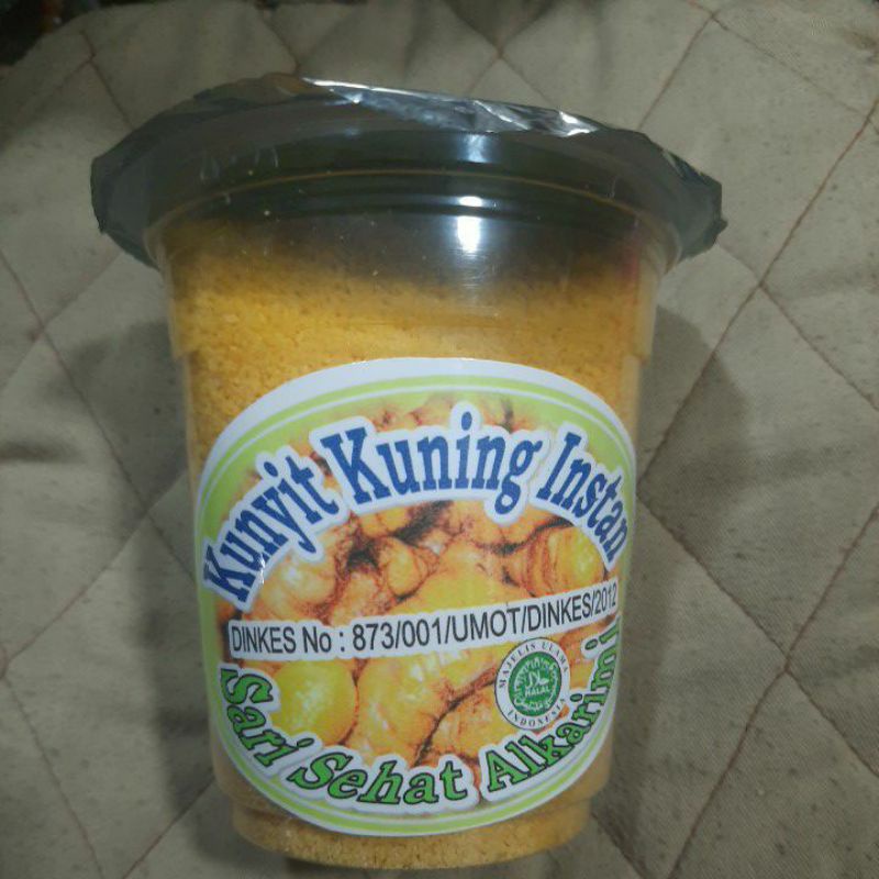 

minuman herbal kunyit kuning