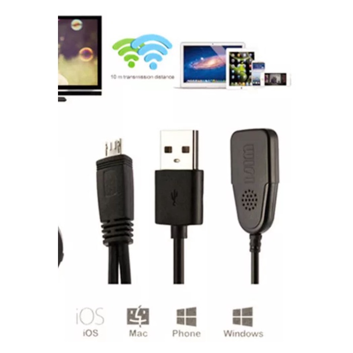 NEW Antena kabel AnyCast HDMI Dongle - Hitam