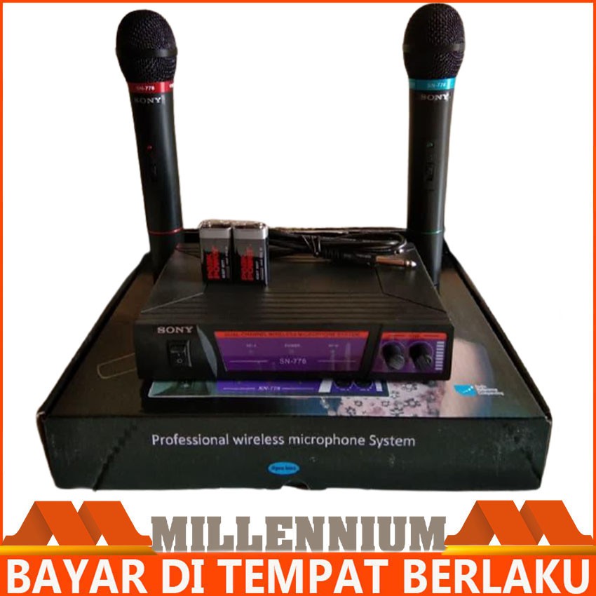 Microphone Wireless Sony SN 778