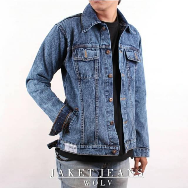 jaket denim original