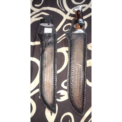 Sarung golok kulit sapi asli 30 cm