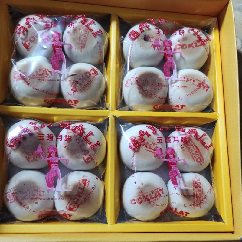 GAYA BALI MOONCAKE MINI isi 16pcs tahun 2021 ready