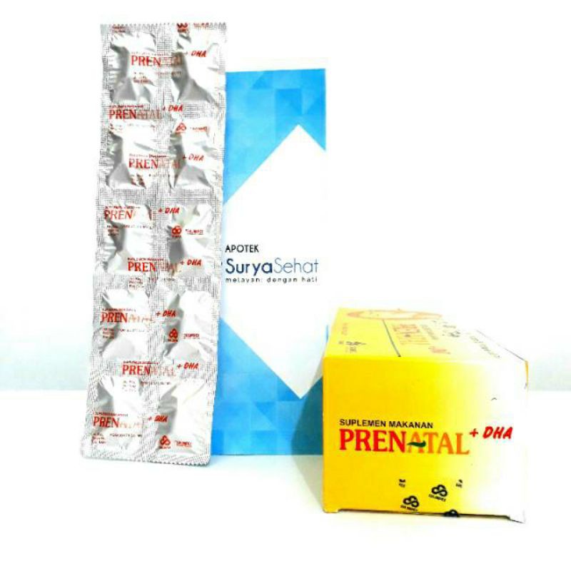 Prenatal DHA 1 strip isi 10 kaplet