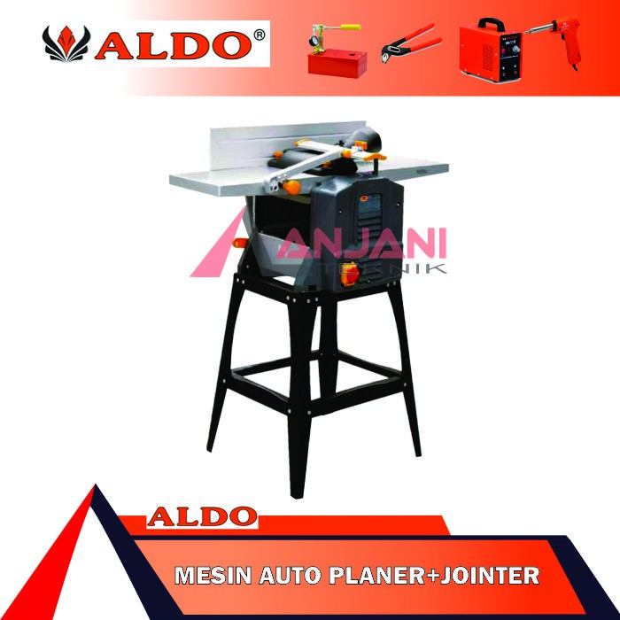 ALDO 9025 MESIN SERUT KETAM PASRAH KAYU 10INCH PLANER JOINTER 10 INCH